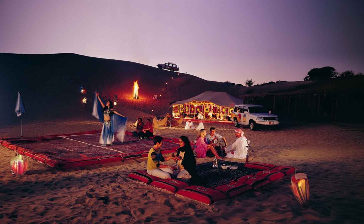 Private Red Sand Desert Safari - Family Dinner